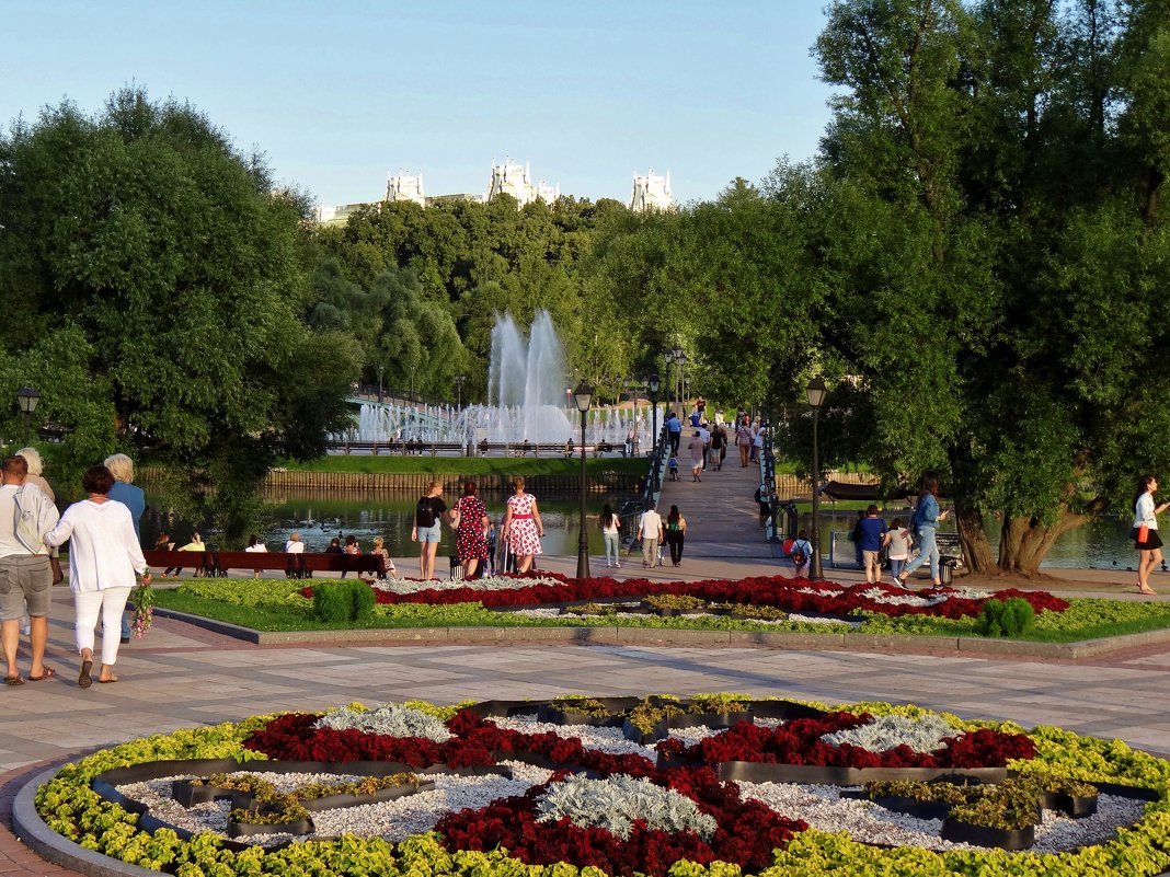 парк Царицино - Валентина. .