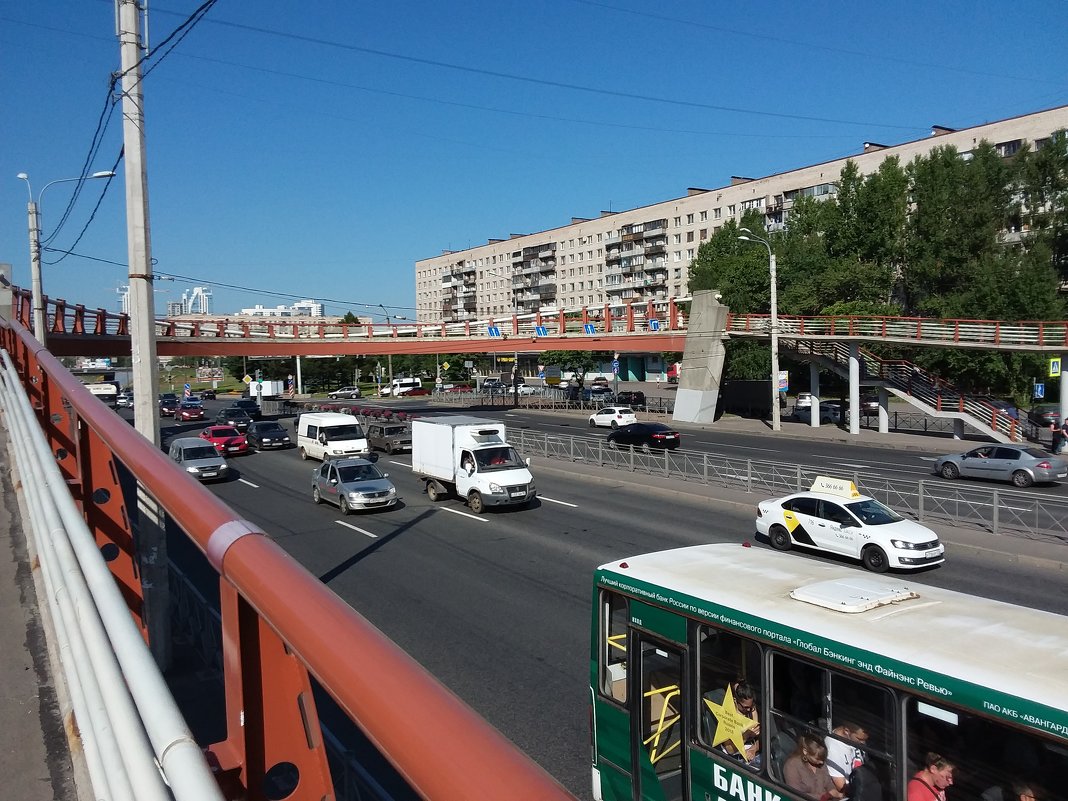 Проспект  Славы С--Петербург - Виктор Елисеев