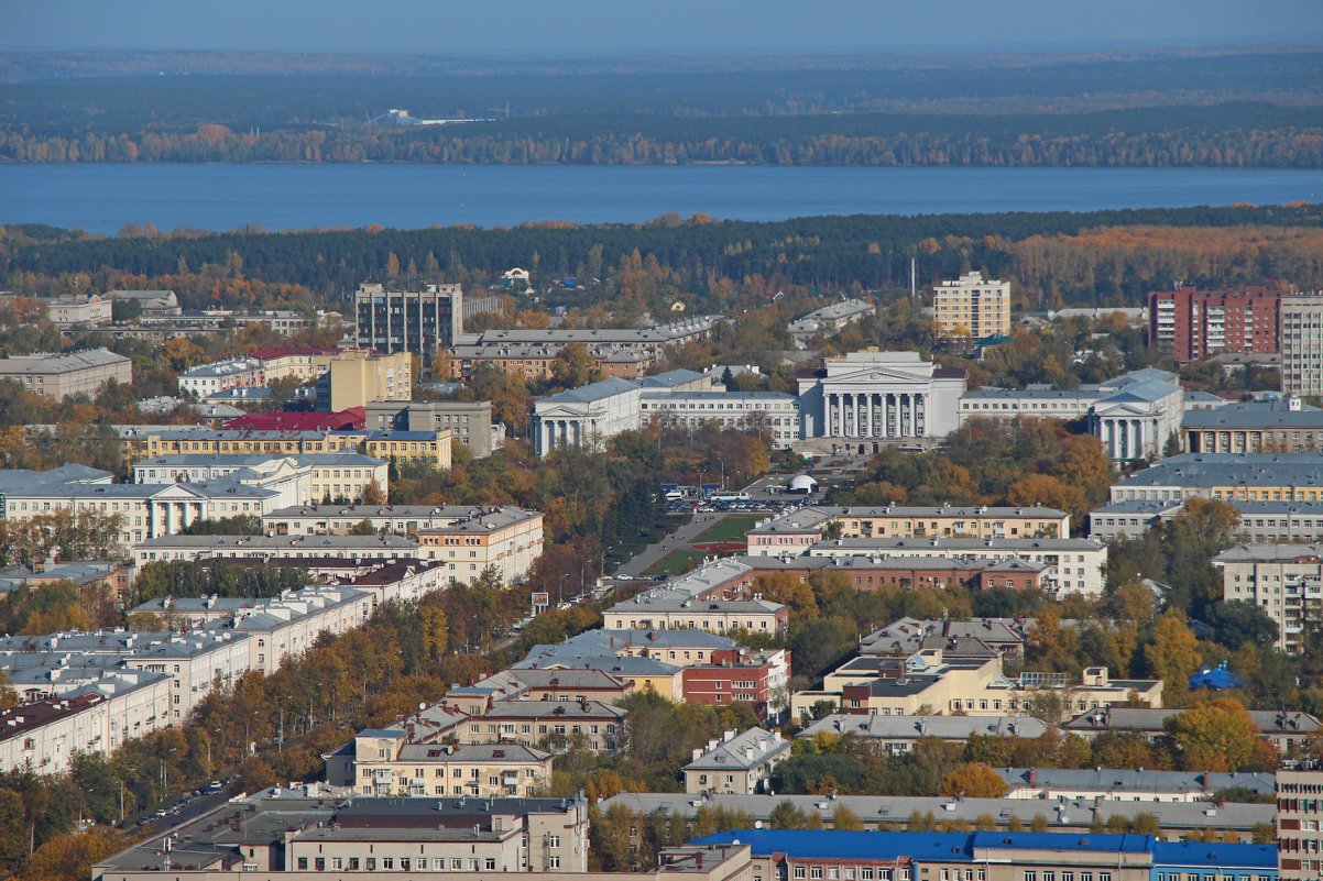 Екатеринбург с высоты - Елена Викторова 