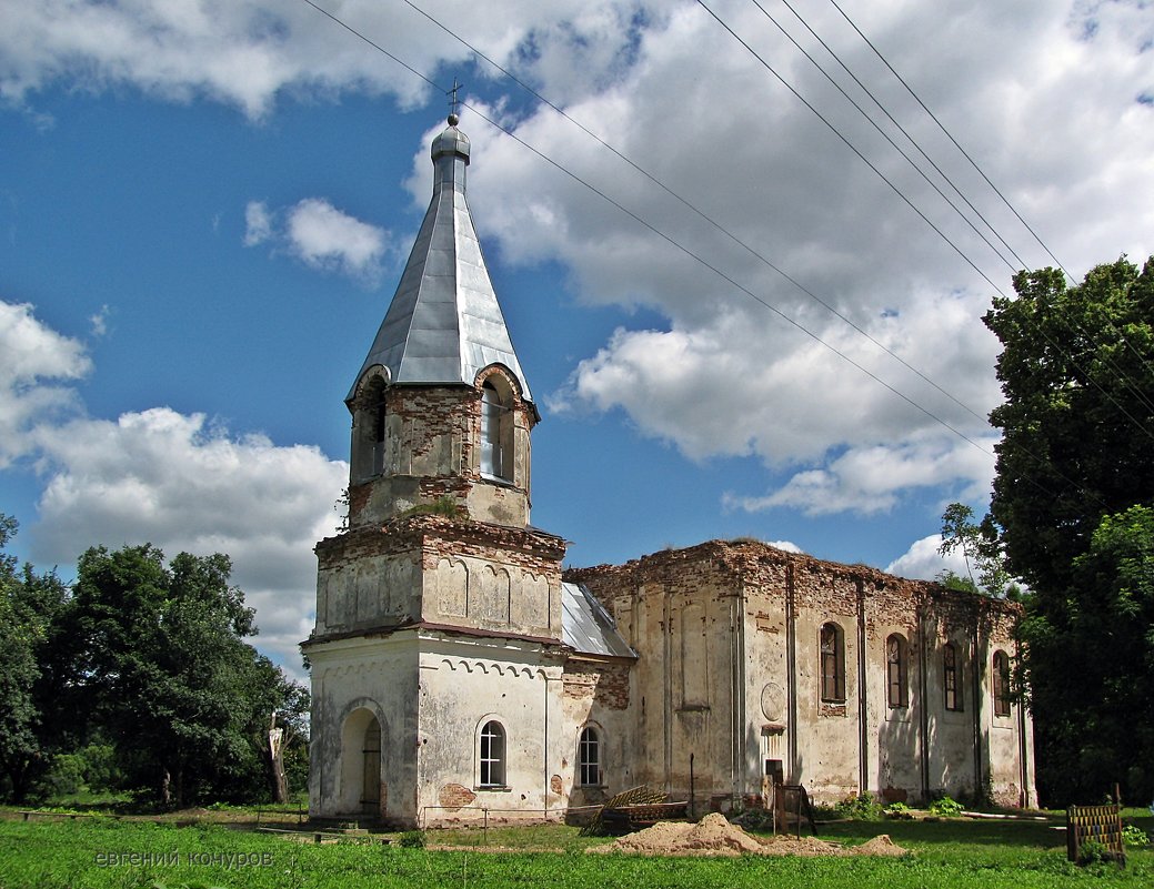 Благовещенская церковь в деревне Друя - Евгений Кочуров