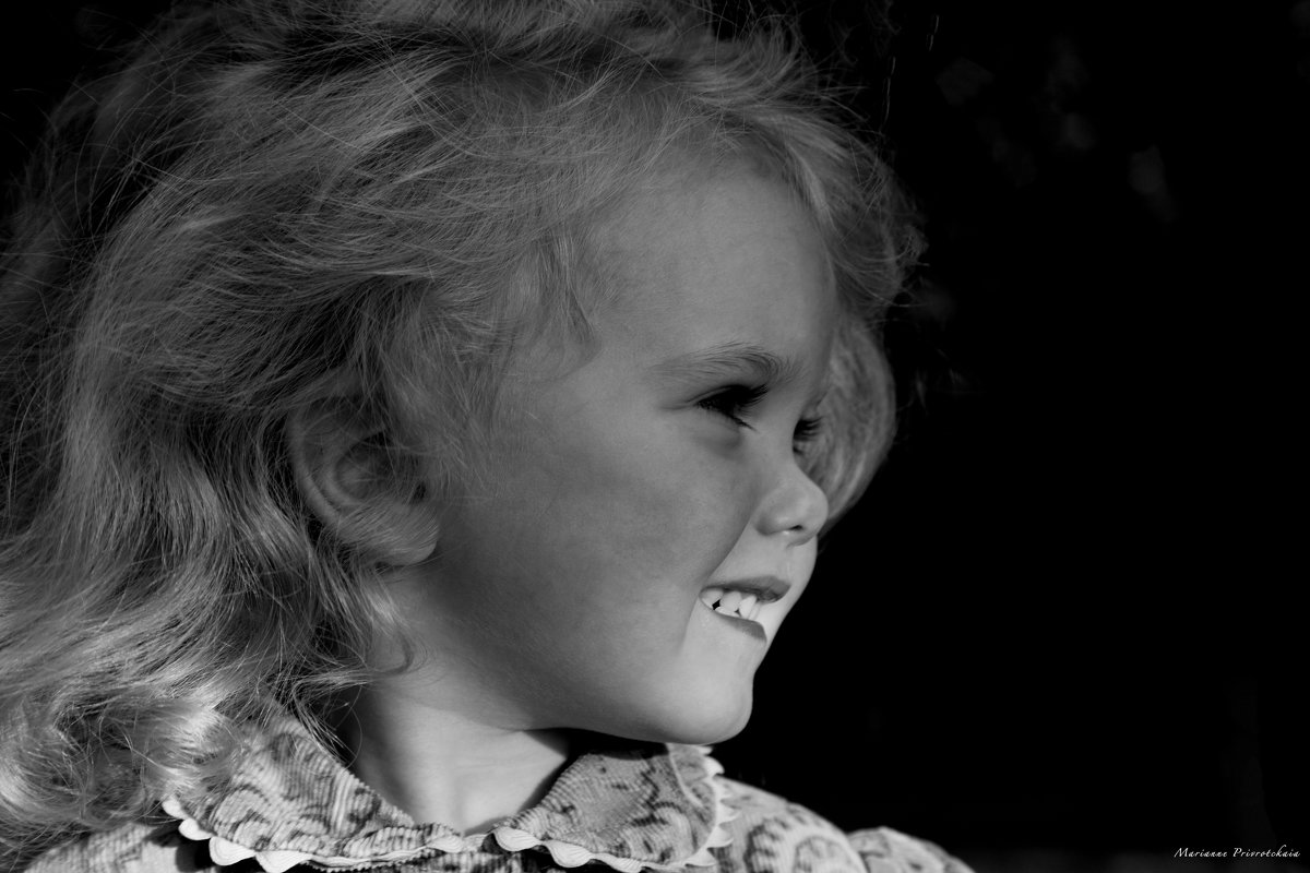 Детский портрет - Марианна Привроцкая www.zadnipryanaya.ru
