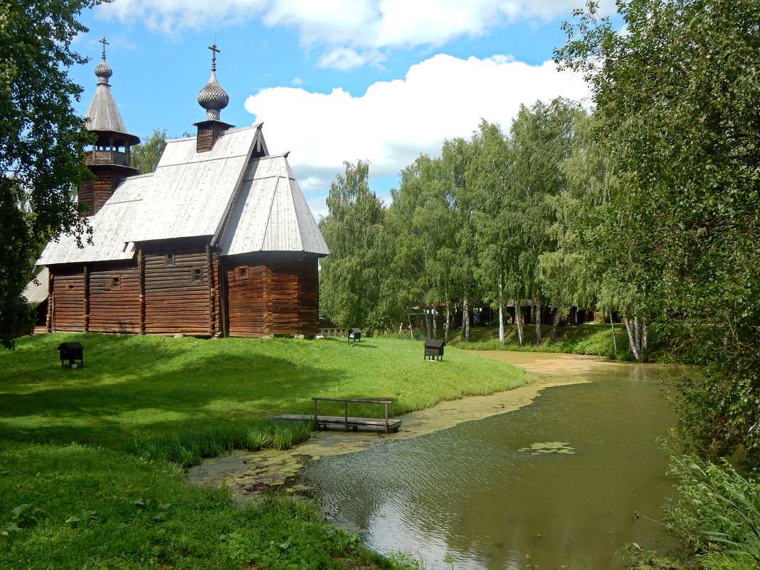 Церковь Спаса Всемилостивого из села Фоминское (1712 г.). - ТаБу 