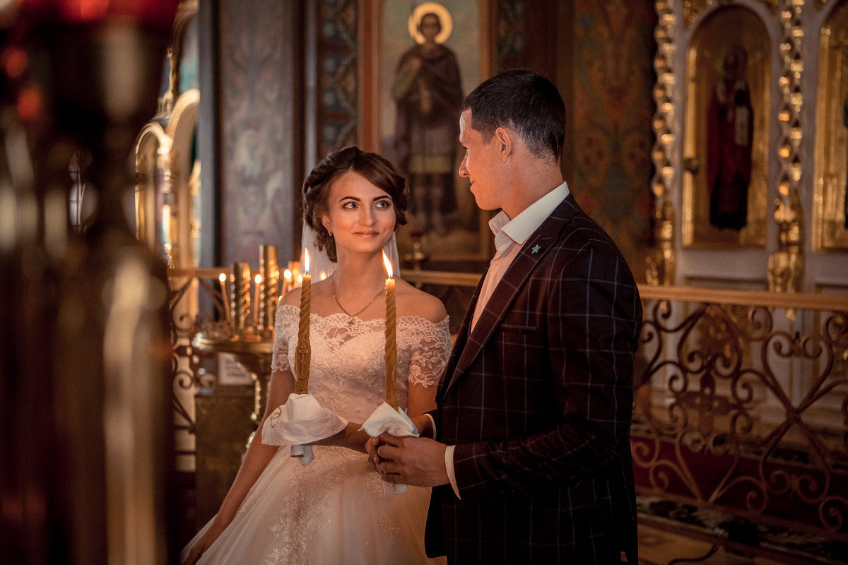 Венчание молодой пары - Виктория Воронцова
