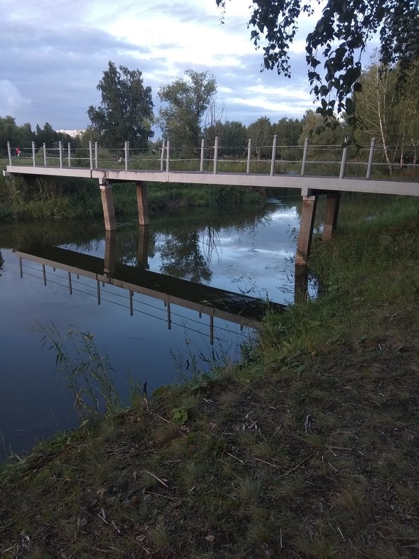 Мост через озеро в парке - Вячеслав & Алёна Макаренины