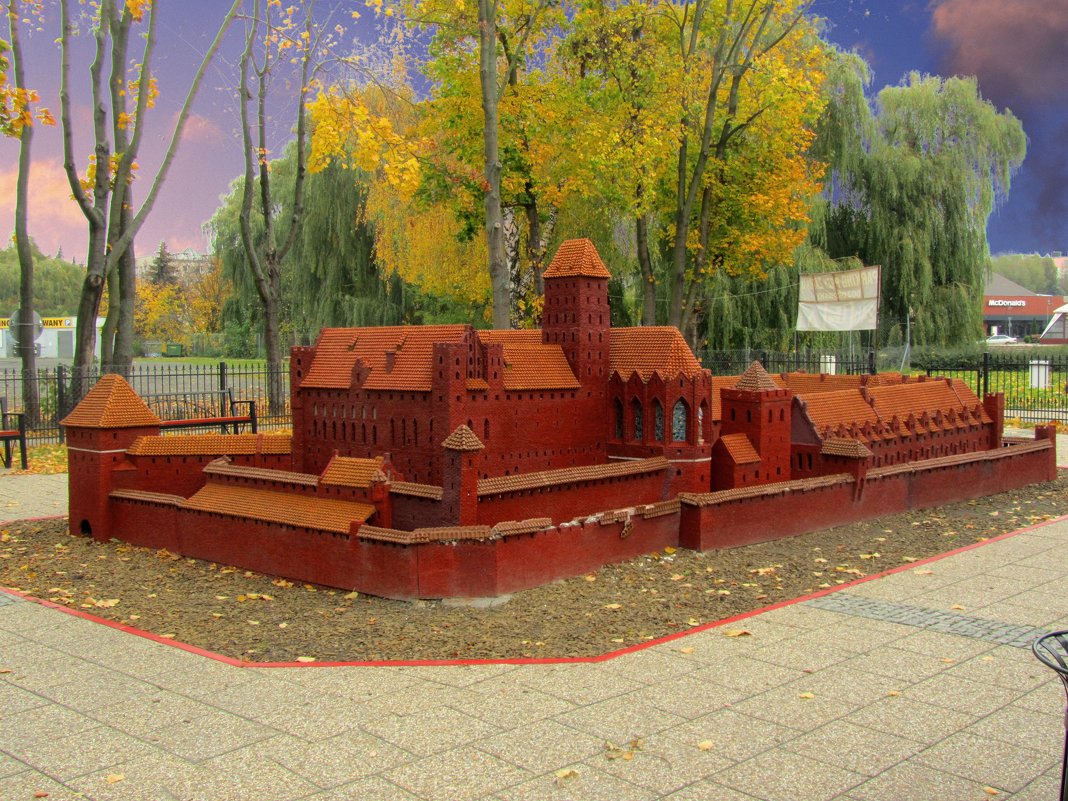 Макет замка Мальборк - Сергей Карачин