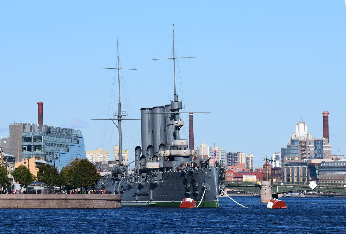 Санкт-Петербург... Крейсер " Аврора" …. - Galina Leskova