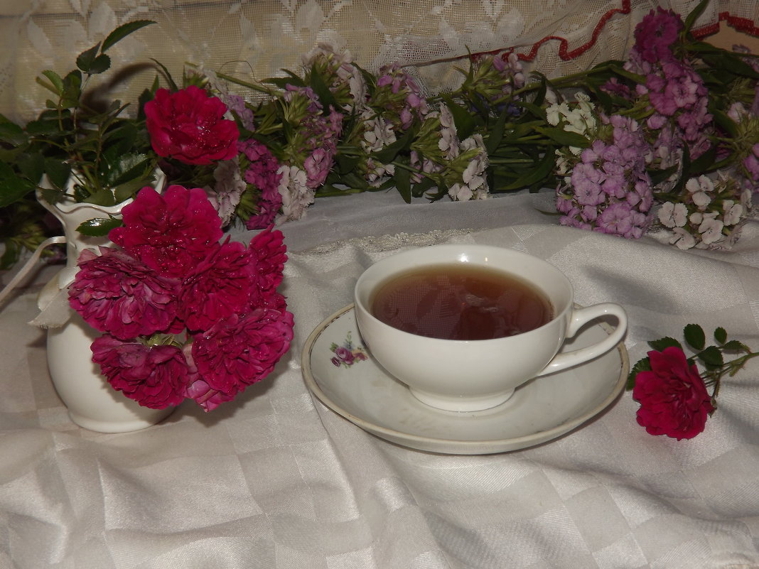 Чашка летнего чая. - Нина Андронова