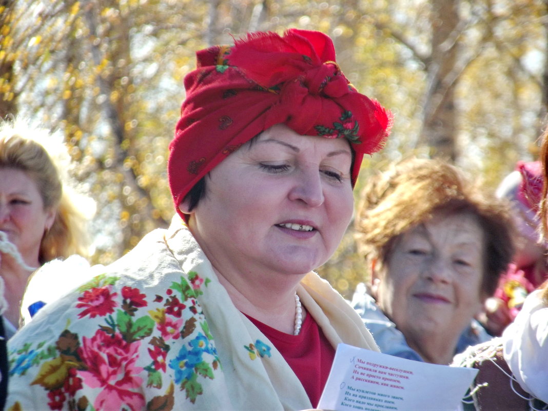 На празднике села - Светлана Рябова-Шатунова