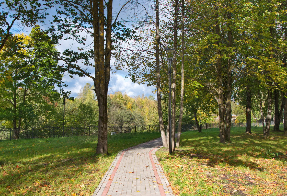 Осень в городском парке - lady v.ekaterina