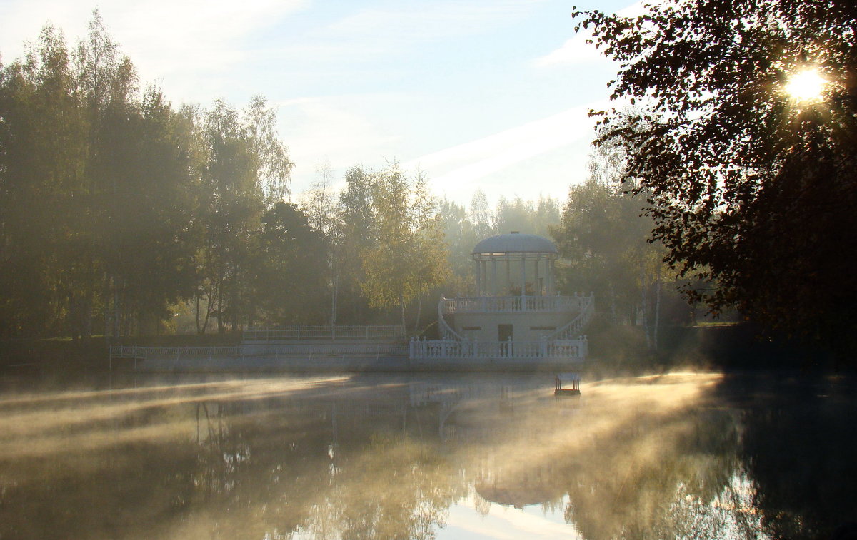 Осеннее утро на озере - Татьяна Георгиевна 