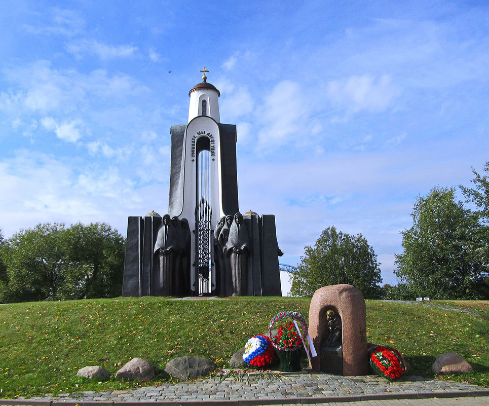 Памятник воинам-афганцам на острове слёз (остров Мужества и скорби), г. Минск Беларусь - Tamara *