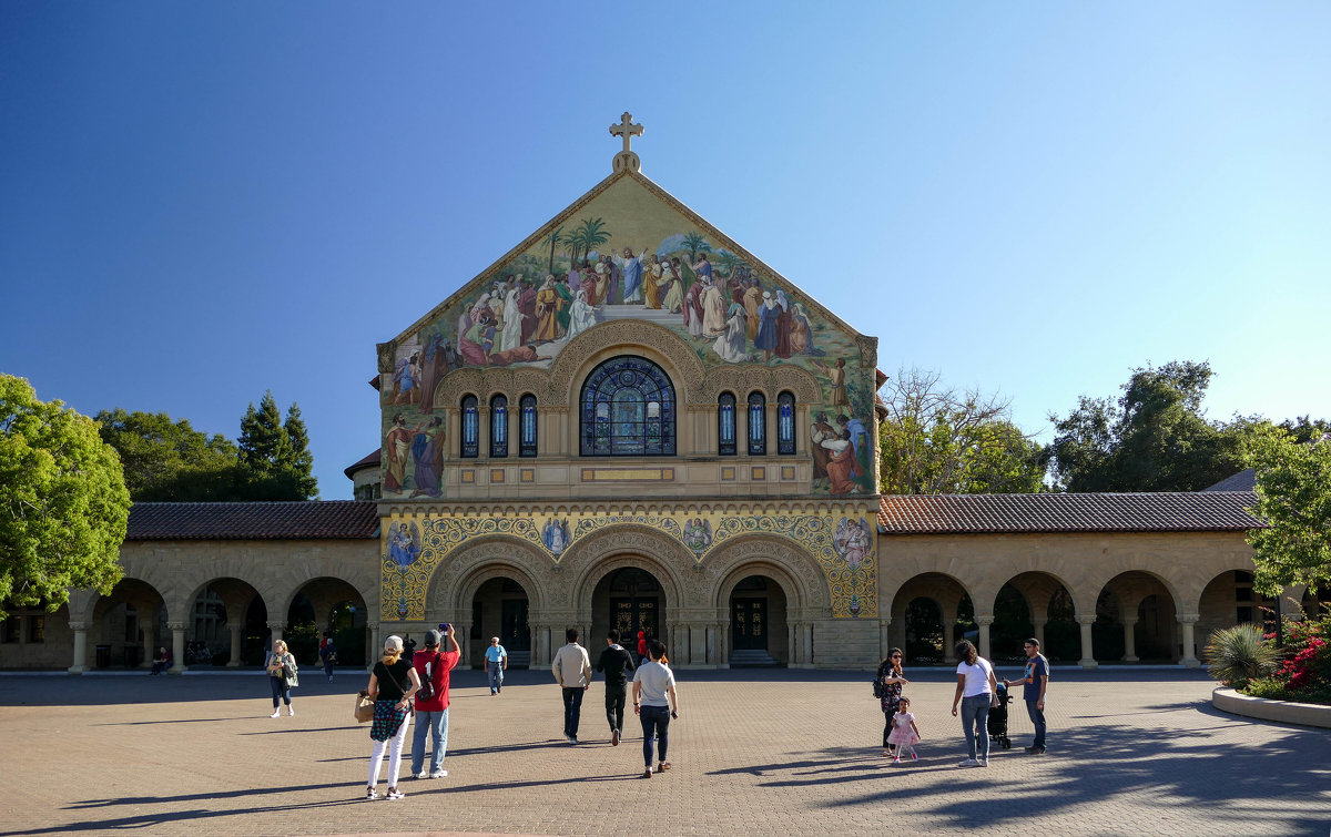 Церковь на территории Стэнфордского Университета - Юрий Поляков