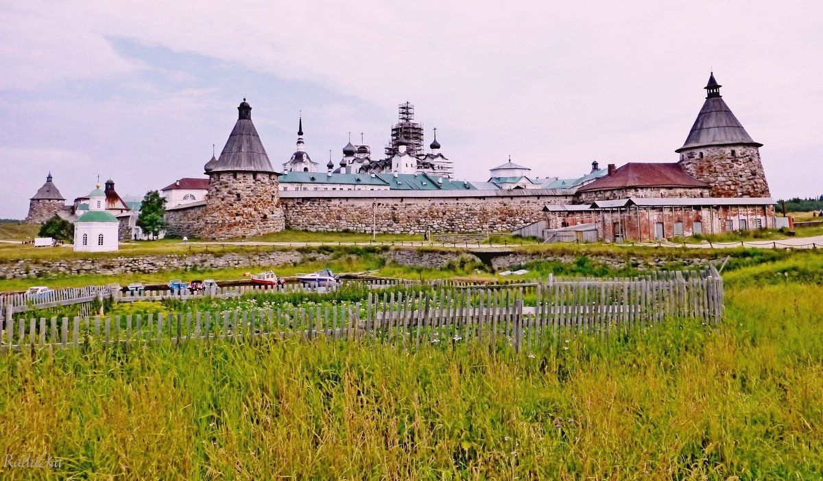 Вид на монастырь из палатки - Raduzka (Надежда Веркина)