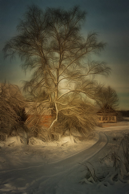 Зима в деревне - Татьяна Смирнова