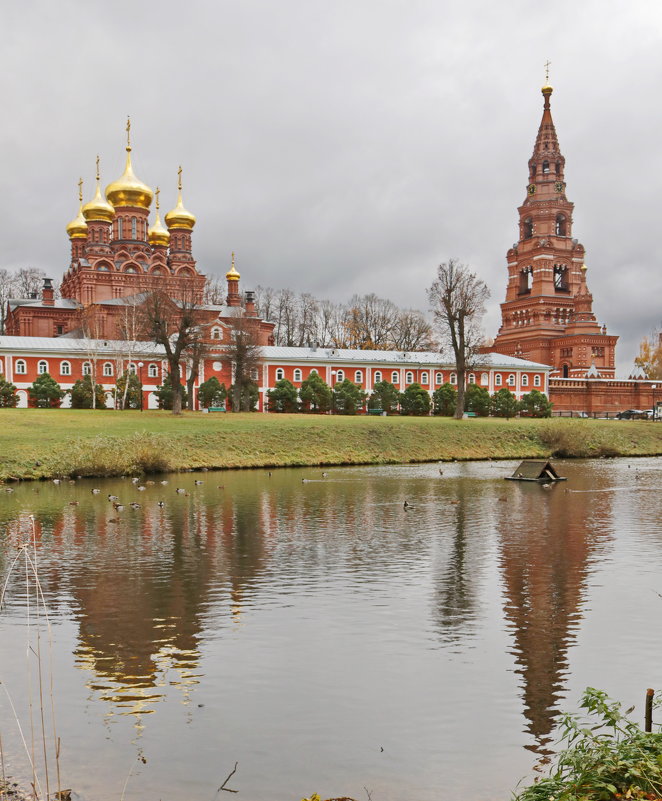 Гефсиманский скит зимой