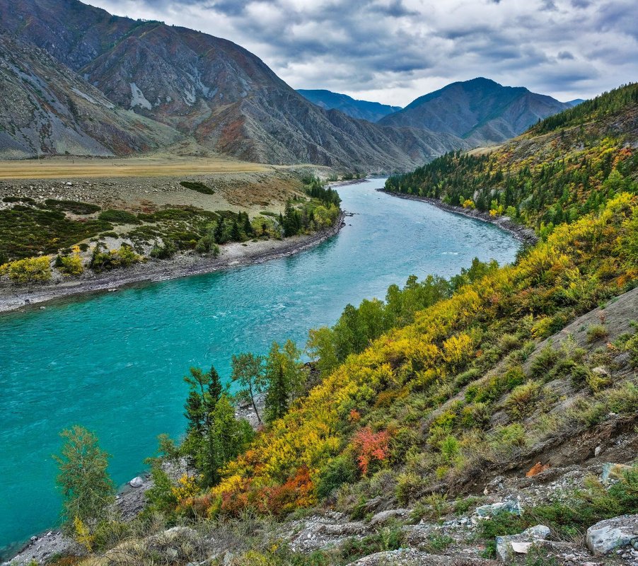 Алтайские горы Катунь