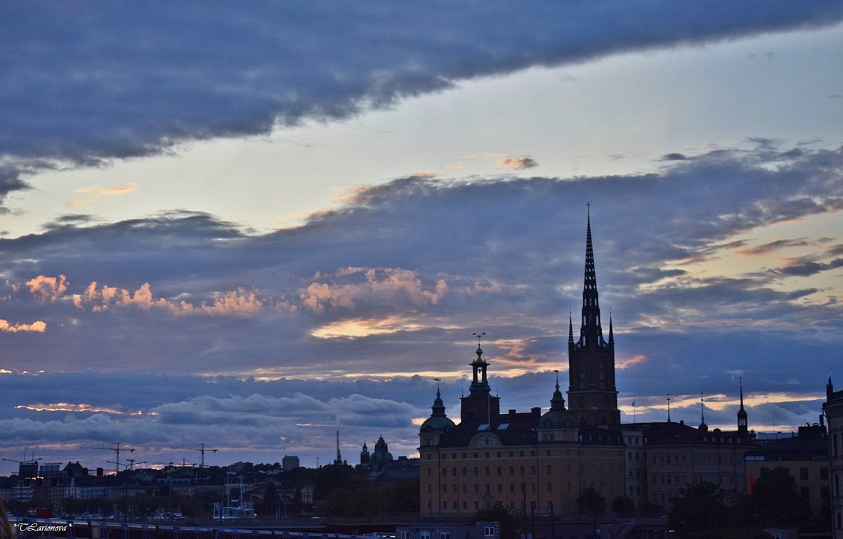 Вечернее небо над Стокгольмом - Татьяна Ларионова