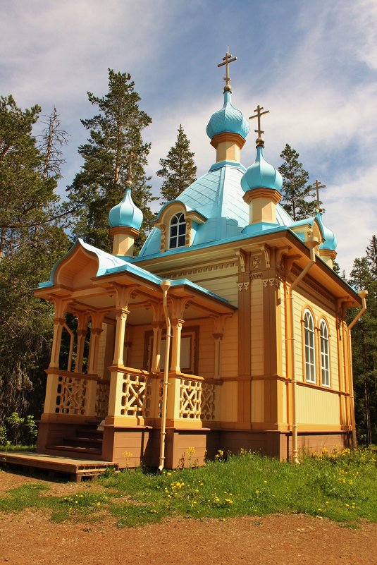 Церковь из дерева. - sav-al-v Савченко