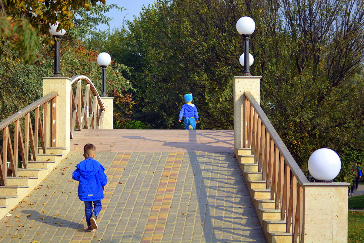 Мосты и мостики парка набережной В. Терешковой - Ольга (crim41evp)