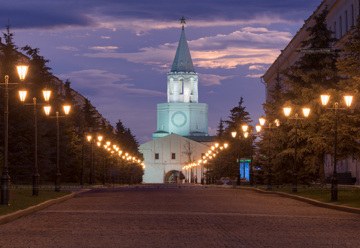 казанская спасская башня
