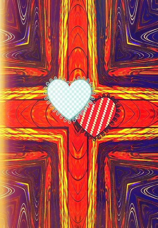7. Крест "10  сердечек" - Фотогруппа Весна