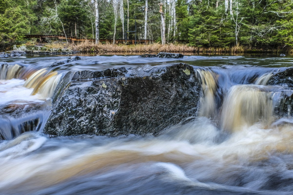 Водопад Куми Карелия