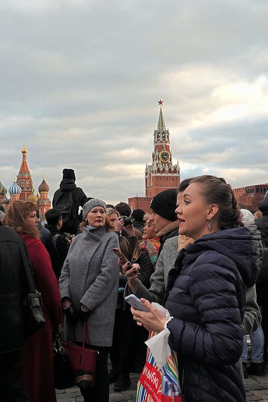 На Красной площади раздавали улыбки. - Татьяна Помогалова