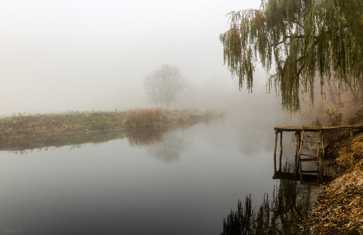 Осенний туман над речкой. - Владимир M
