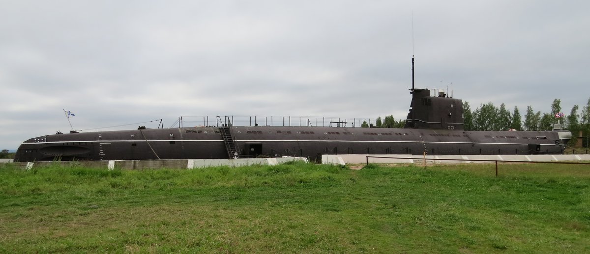 Подводная лодка Б-440. Музей, г. Вытегра - Вера Щукина