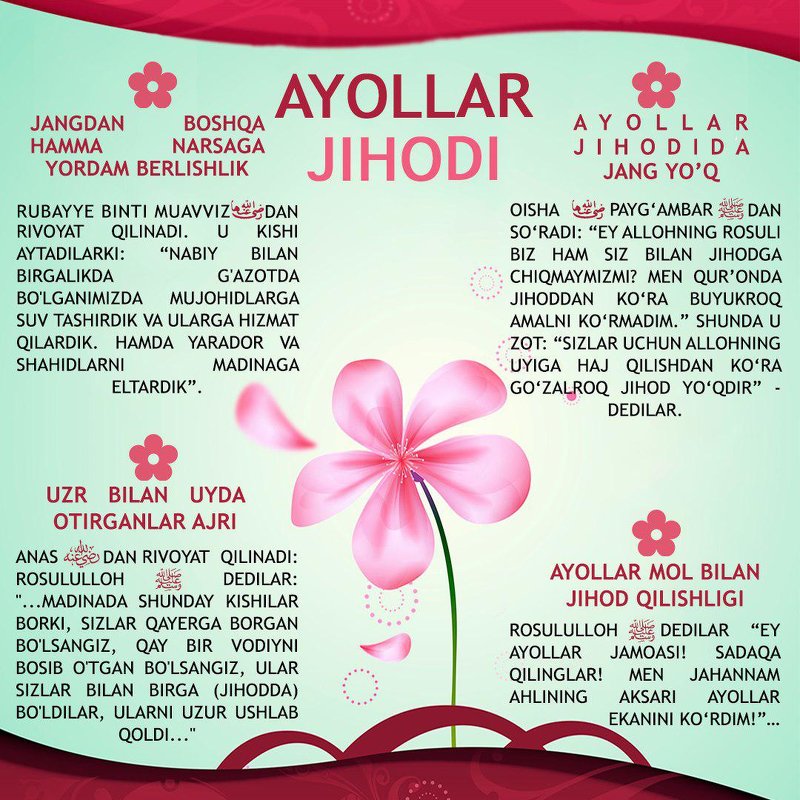 Ayollar Jihodi - Muhajir Page 