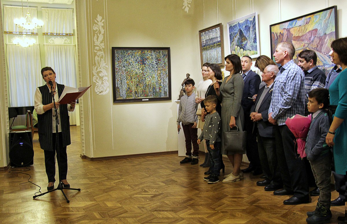 Открытие выставки - Nina Karyuk
