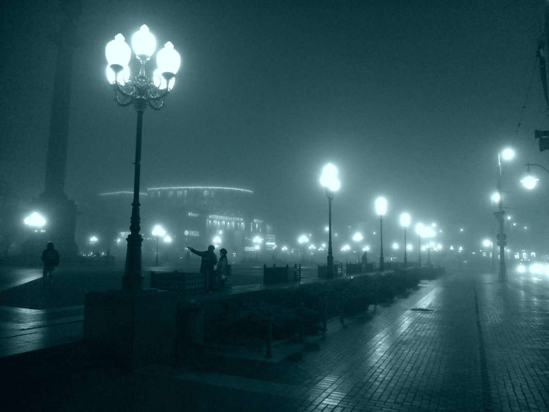 Туман в городе. - Дмитрий Олегович