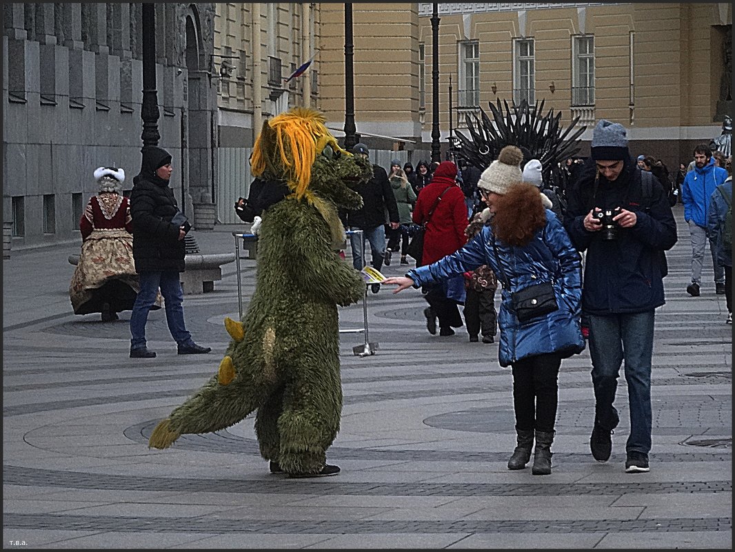 Звери на Дворцовой! - Вера 