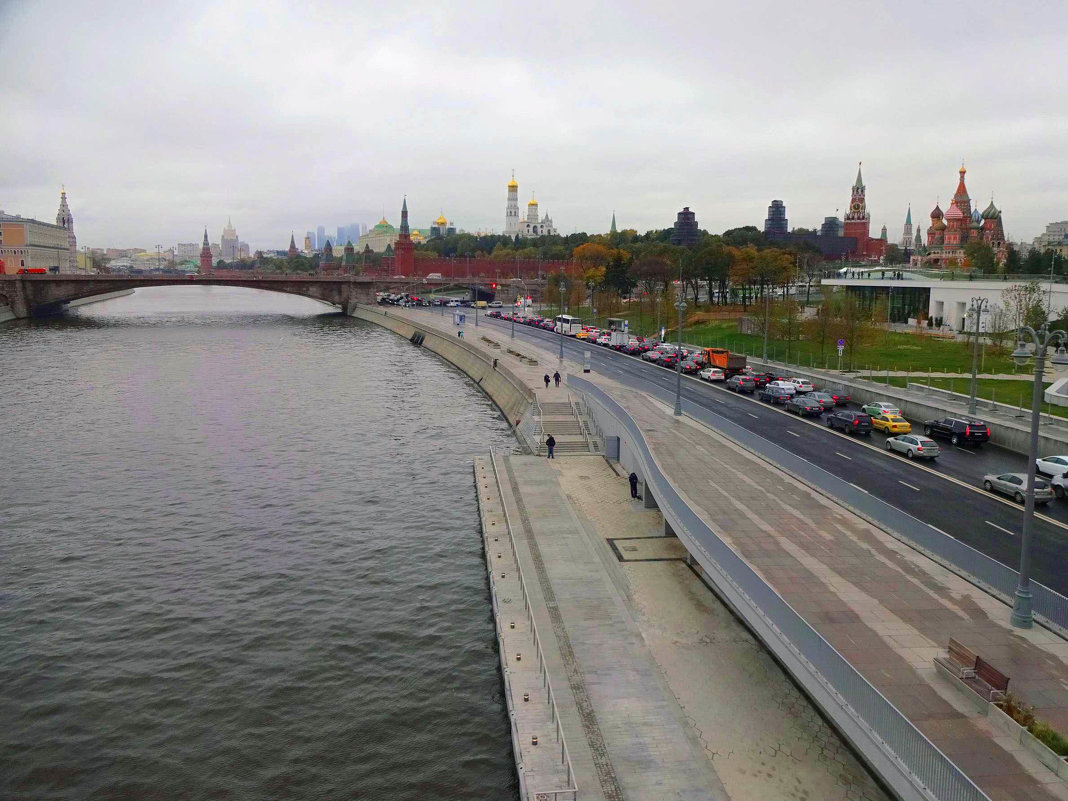 7.вид на Москву с "парящего моста" - Николай Мартынов