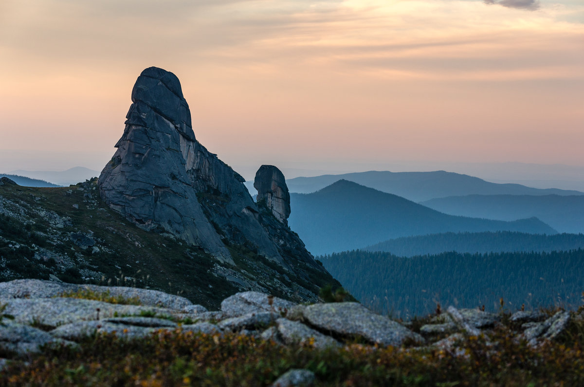 Зима в Хакасии Ергаки