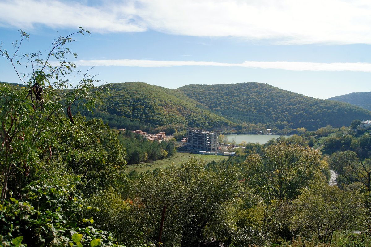 Вид на озеро Абрау-Дюрсо - Виктория Попова
