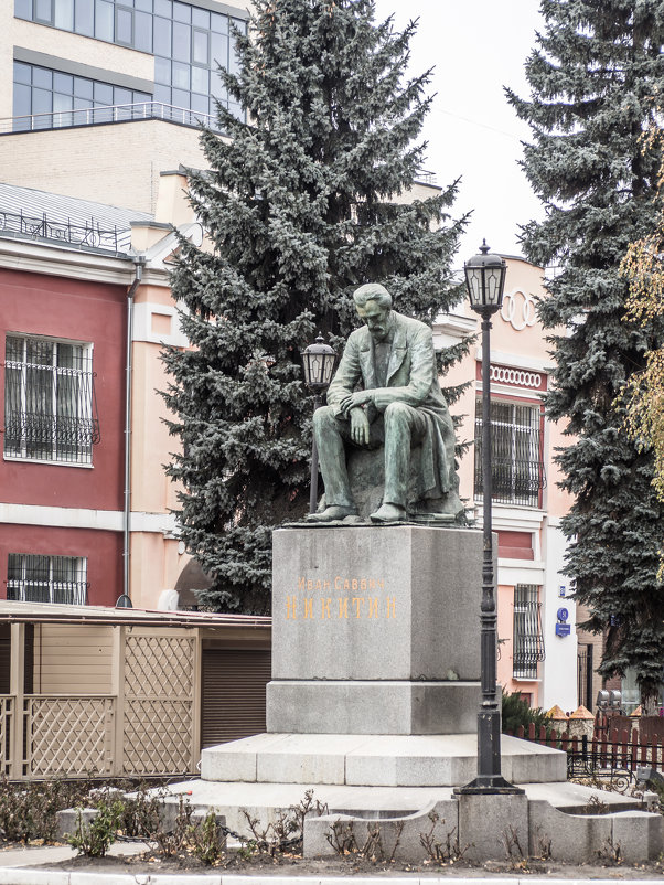 Памятник И.С. Никитину - Евгений Мухин