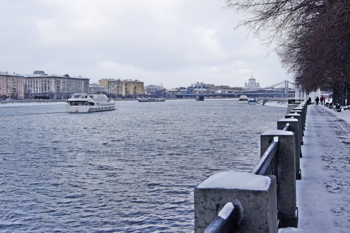 Москва-река зимой - Леонид leo