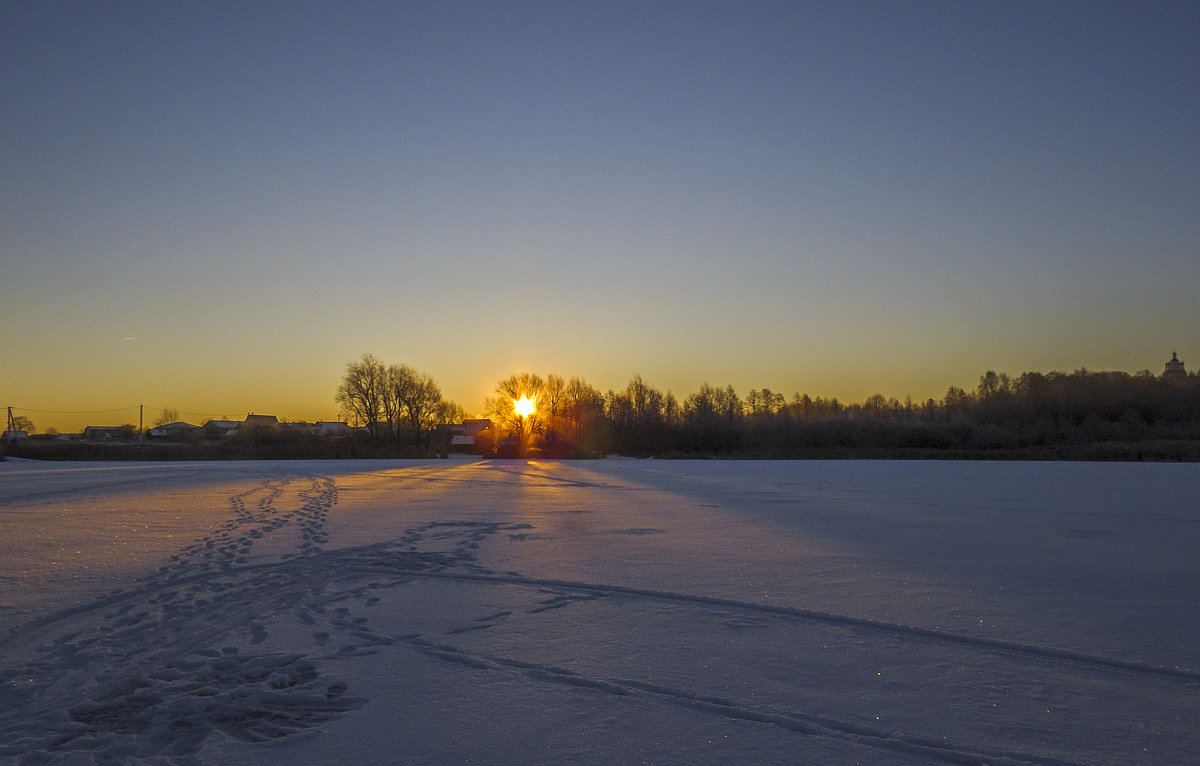 Рассвет на Якушевском озере - Сергей Цветков