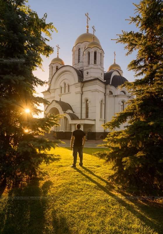 Храм во имя великомученика Георгия Победоносца - Артём Мирный / Artyom Mirniy