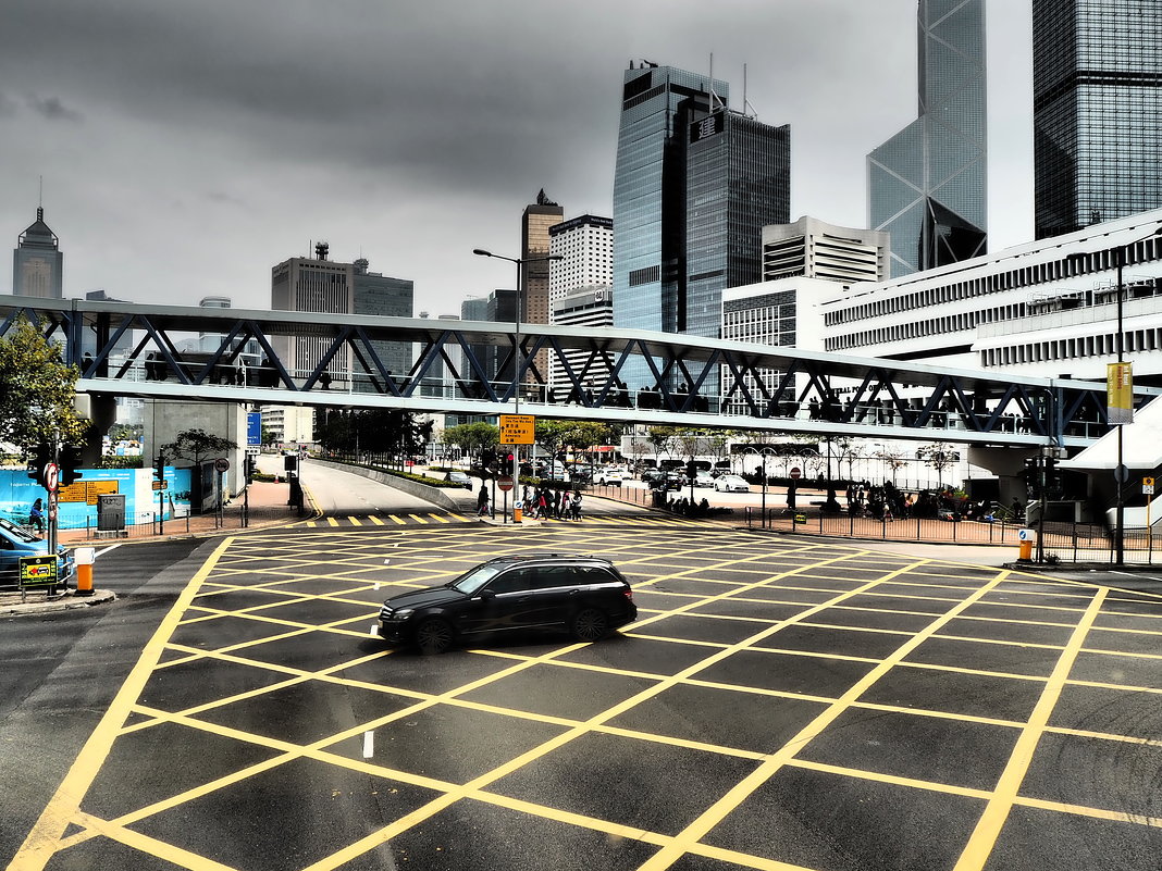 Геометрия урбанизма Гонконг - wea *