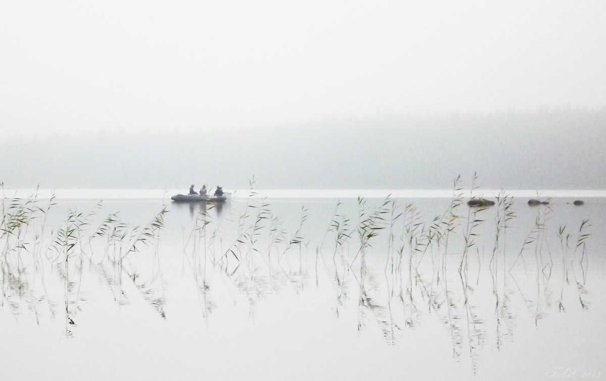 Рыбаки в тумане. - Alexandr Gunin