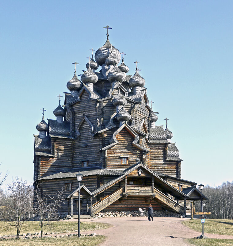 Покровский собор 1708 г. Невский лесопарк. Усадьба "Богословка" - Тата Казакова