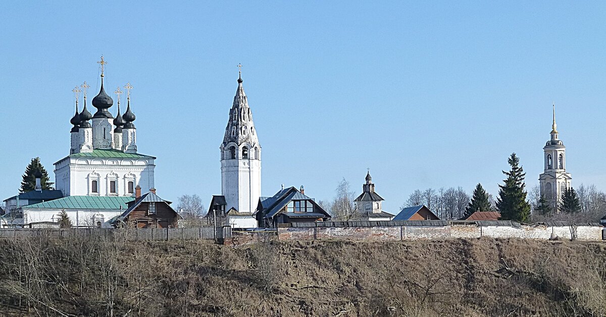 Панорама Александровского монастыря - Лидия Бусурина