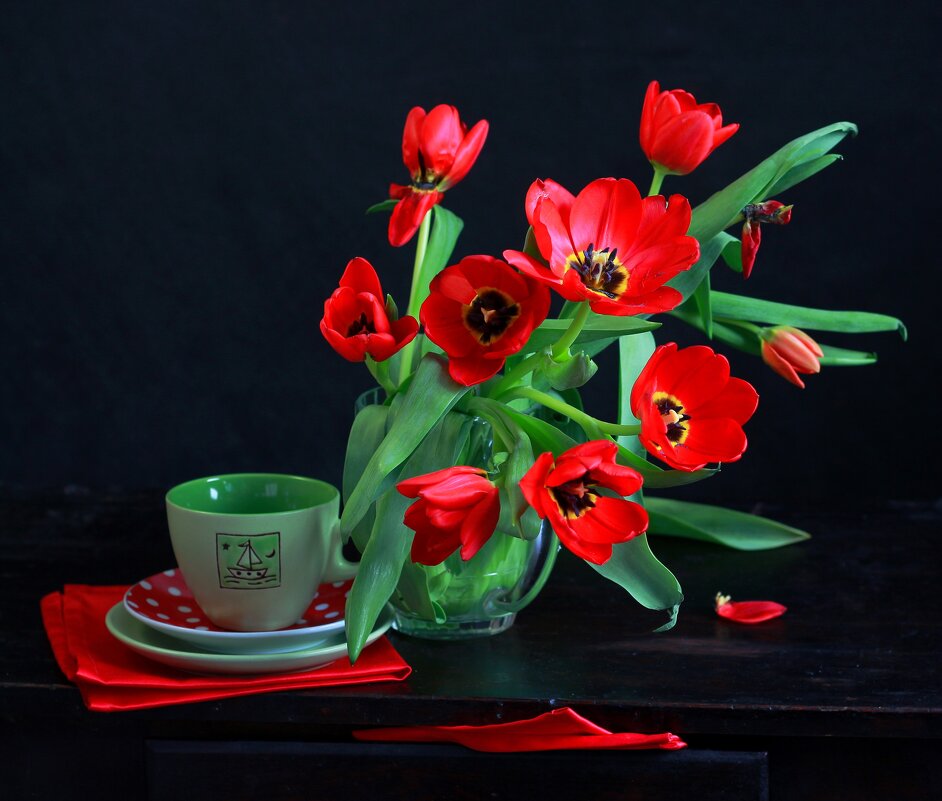 Про красные цветы и зелёную чашку (2) - Наталья Казанцева