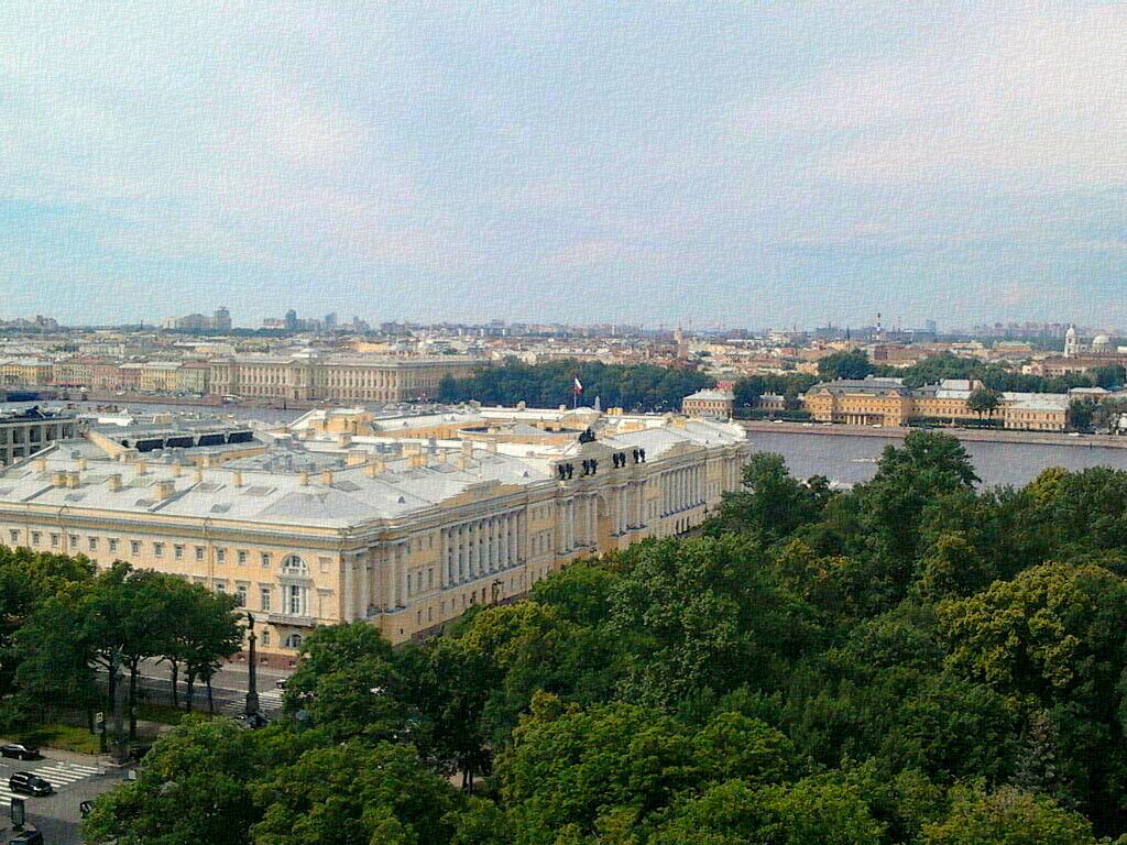 Вид со смотровой площадки Исаакиевского собора - Елена Вишневская