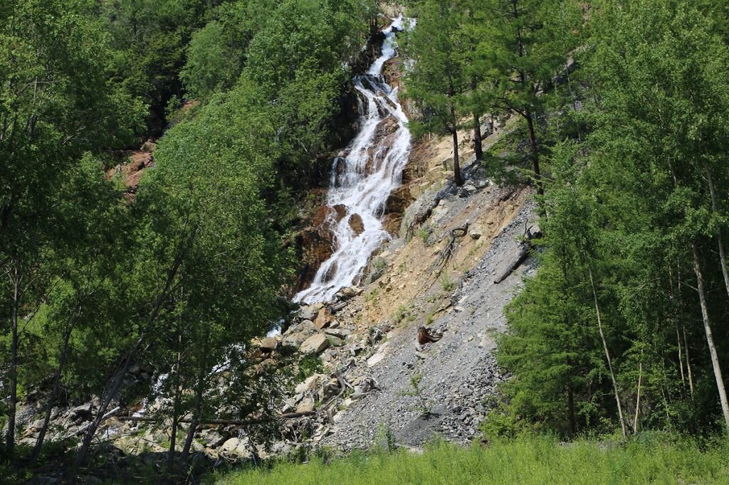 Рукотворный водопад - Любушка 