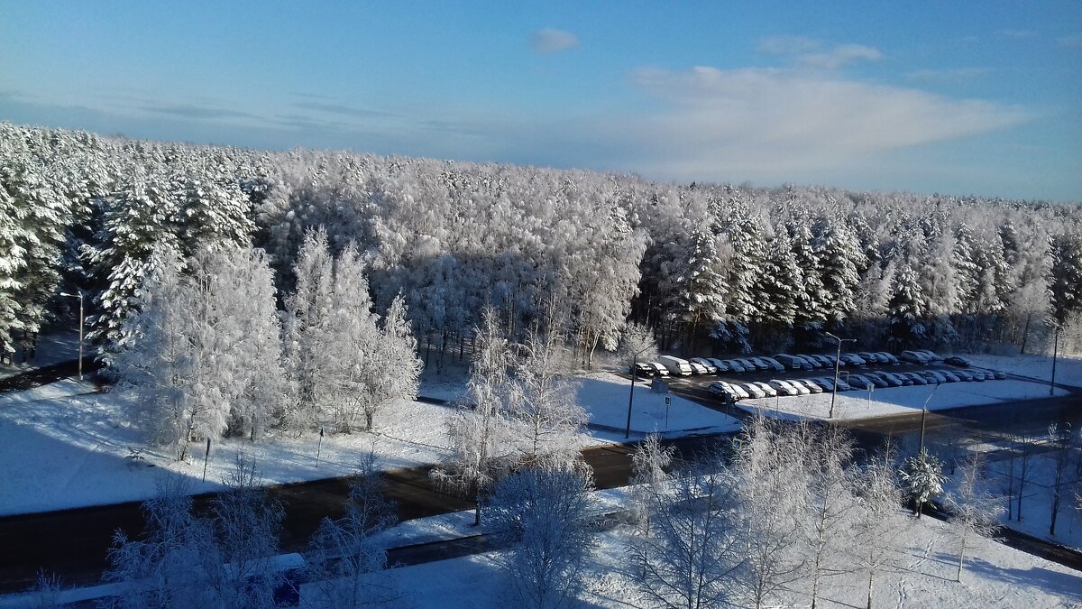 весенний снег - Владимир 