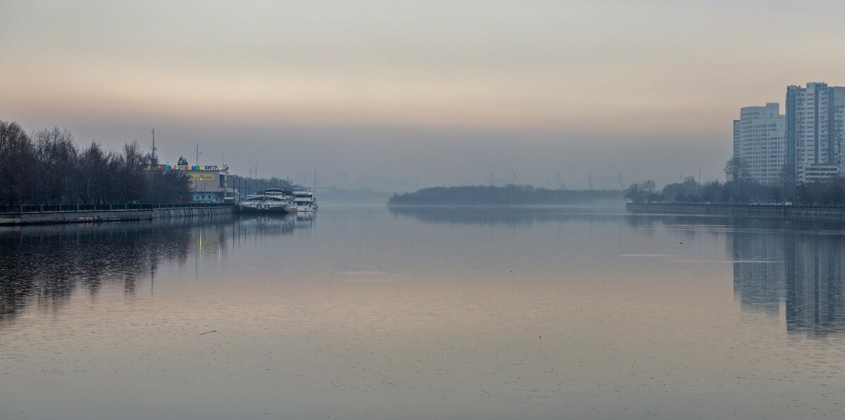 Апрельское утро на Москве-реке - Валерий Иванович