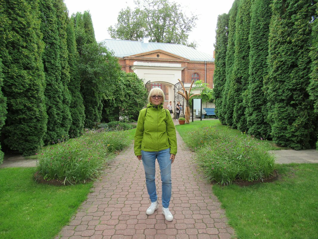 В Ботаническом саду Тартуского университета - Елена Павлова (Смолова)